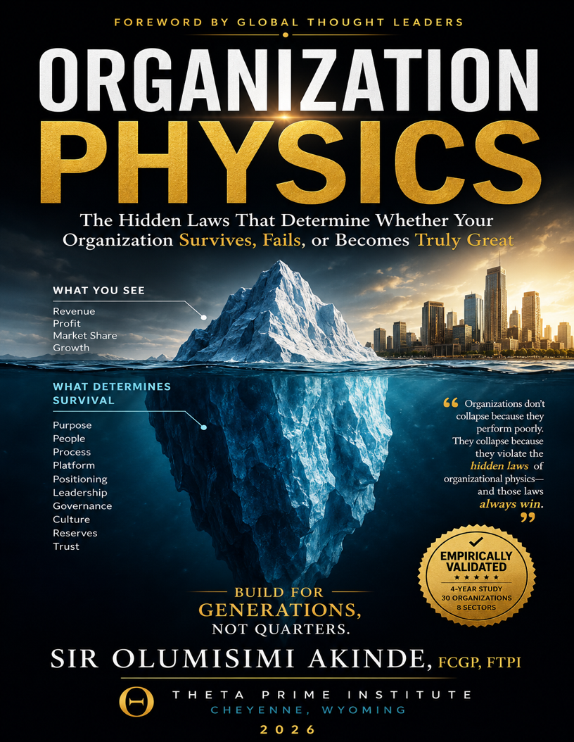 Organization Physics Volume I cover